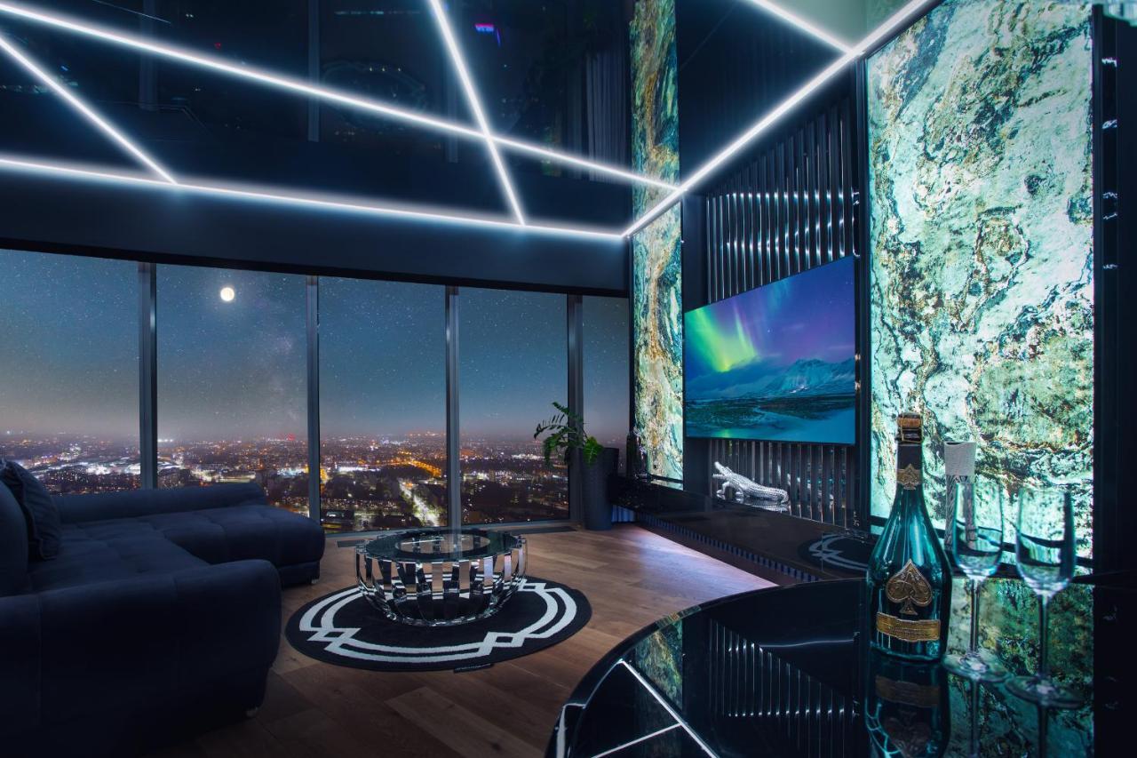 Apartamenty Sky Tower Z Wanna Przy Oknie Вроцлав Екстериор снимка